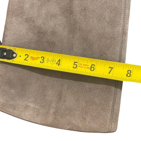 UGG Australia DALEY Gracen Womens tan Suede Comfort Knee High Ride Boots Sz 9.5 - Picture 8 of 16